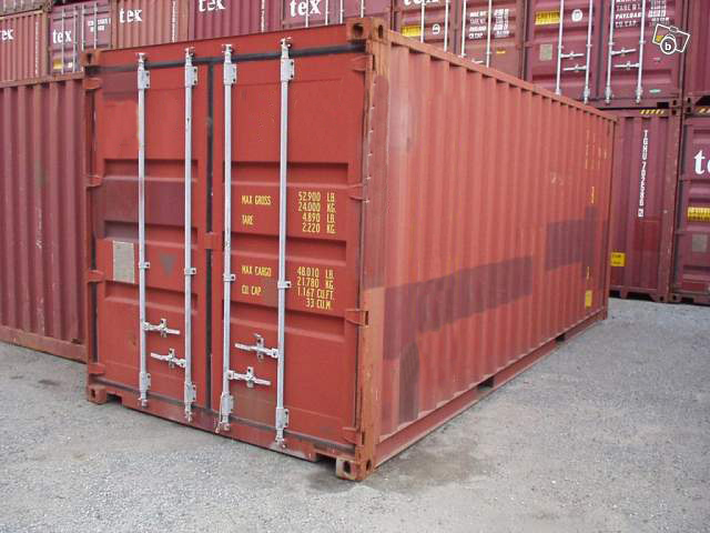 Classe de container B Container occasion bon état révisé - GOLIAT Containers