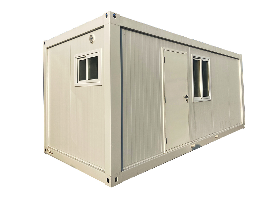 Bungalow 20 pieds bureau avec 1 fenêtre 1 lave-mains 1 wc- GOLIAT Containers