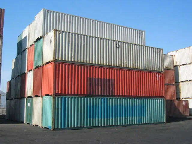 conteneur 40 pieds occasion - dimension conteneur 40 pieds - conteneur 40 pieds standard et high cube - GOLIAT Containers