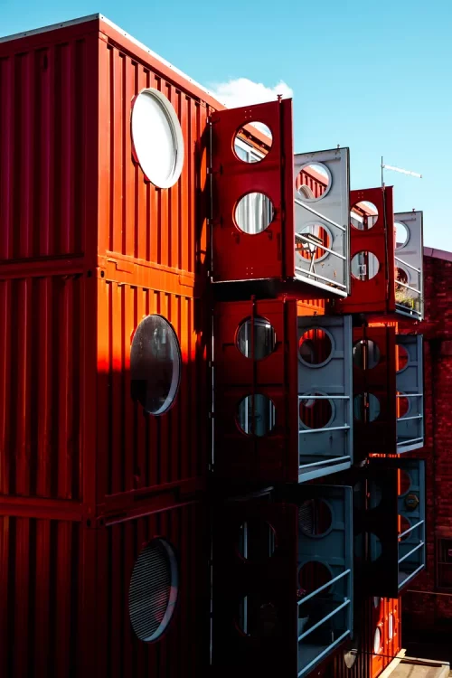 la cité de containers maritimes - GOLIAT